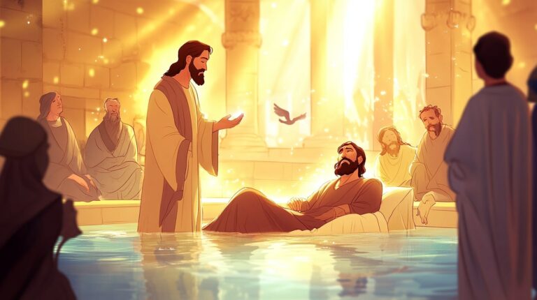 Jesus heilt am Teich Betesda Wundergeschichte erklärt