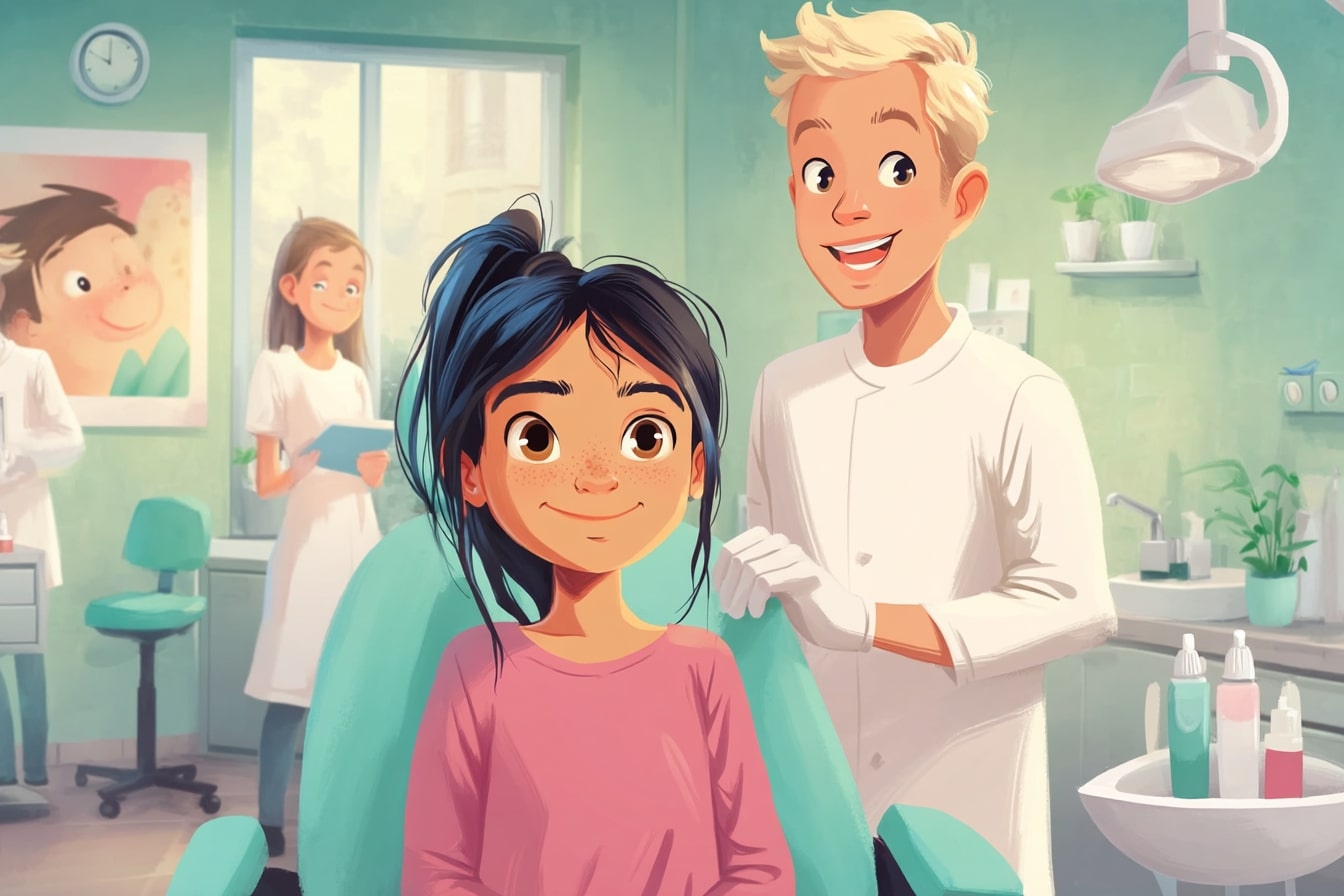 Geschichten mit Tom und Hanna – Mut beim Zahnarzt