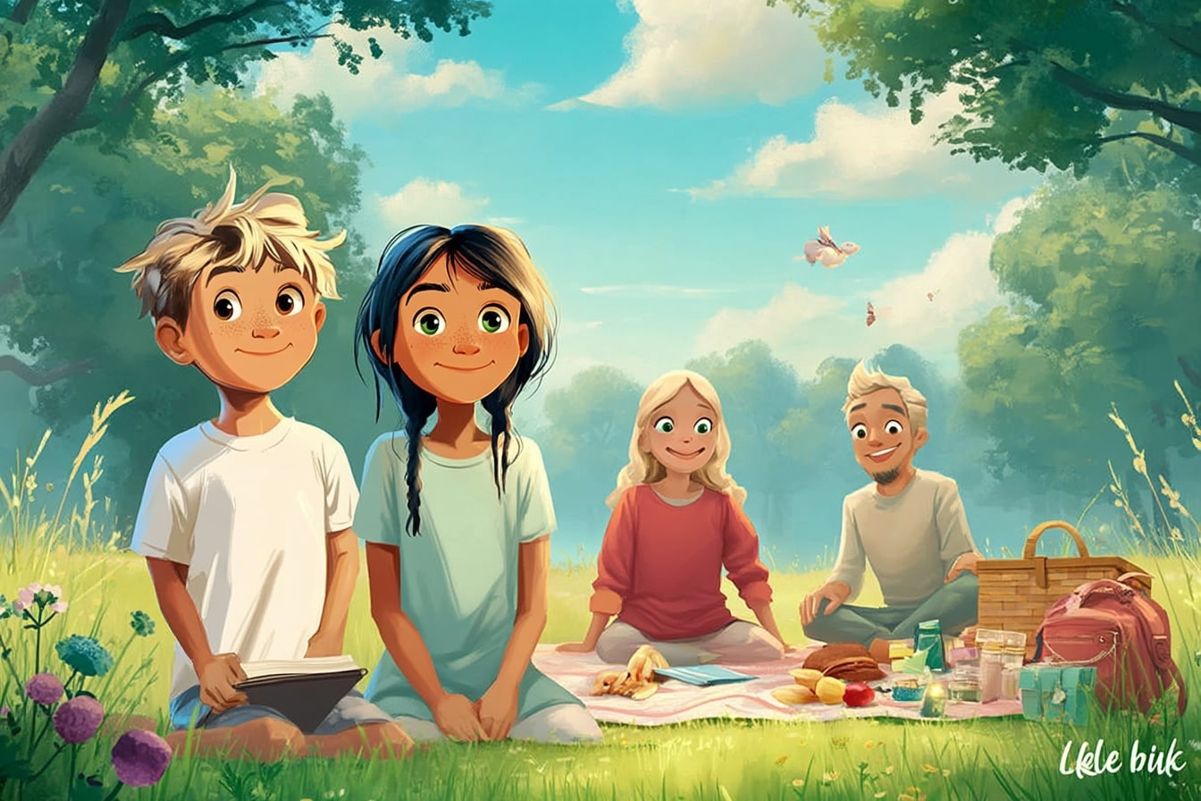 Genieße einen Tag ohne Bildschirm: Entdecke mit deiner Familie Natur, wertvolle Gespräche und Gebet für mehr Gemeinschaft und Stille mit Gott.