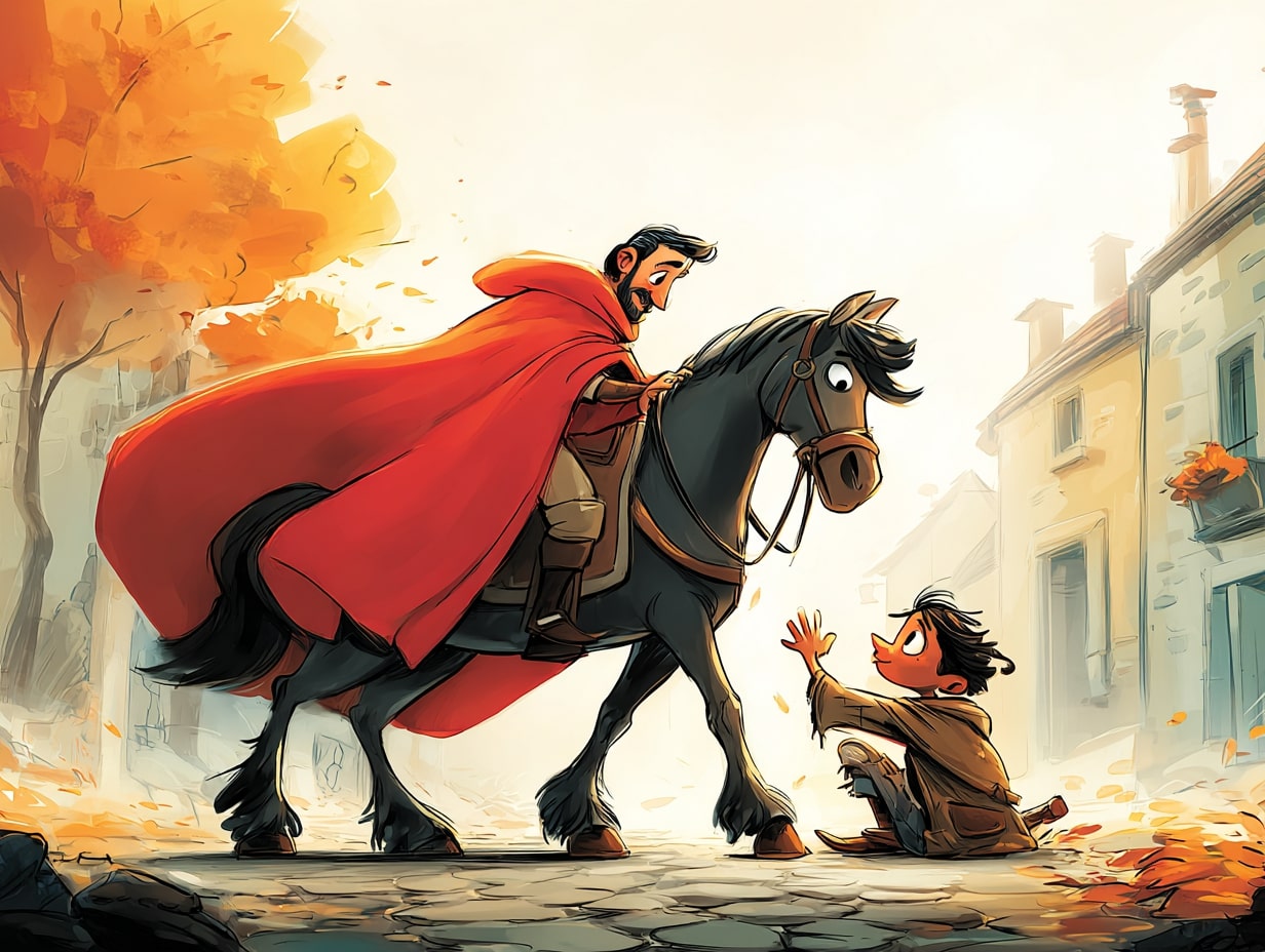 Die Geschichte zu Sankt Martin | Martinstag | kindgerecht erzählt