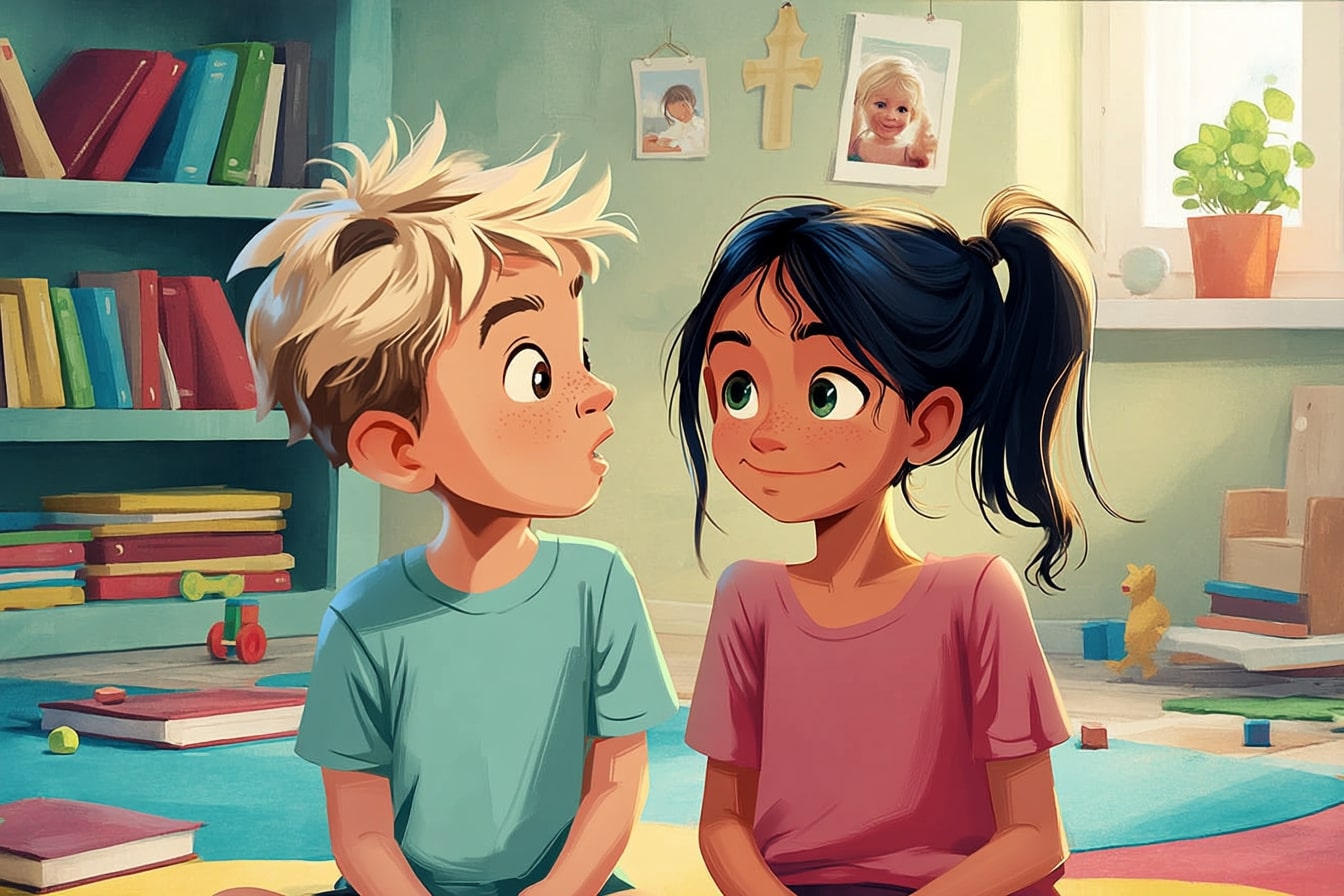 Geschichten mit Tom und Hanna – Geheimnisse und Vertrauen