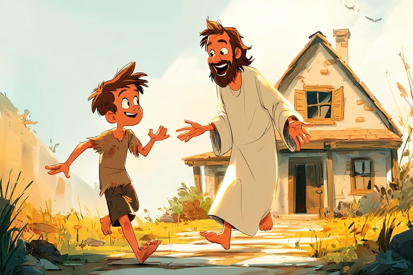 ✝️ Buß- und Bettag – Bibelgeschichte für Kinder über Vergebung und Umkehr