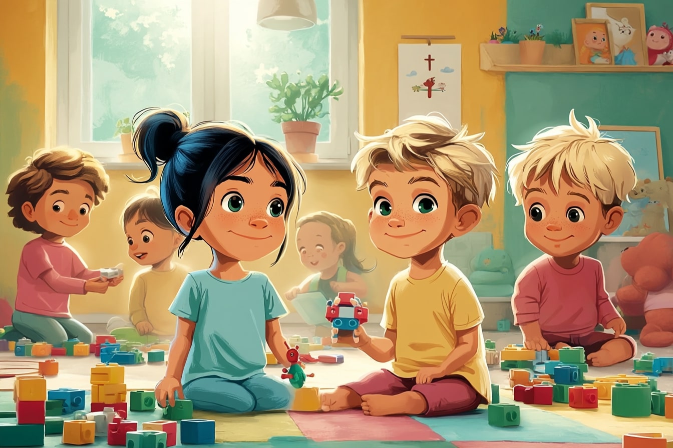 Großzügigkeit lernen: Hannas neues Spielzeug-Abenteuer!