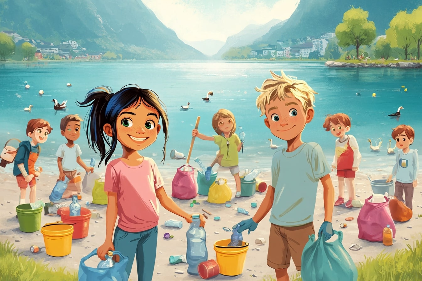 Schützt unsere Erde – Müllsammelaktion mit Tom & Hanna!